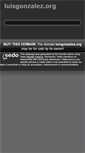 Mobile Screenshot of luisgonzalez.org